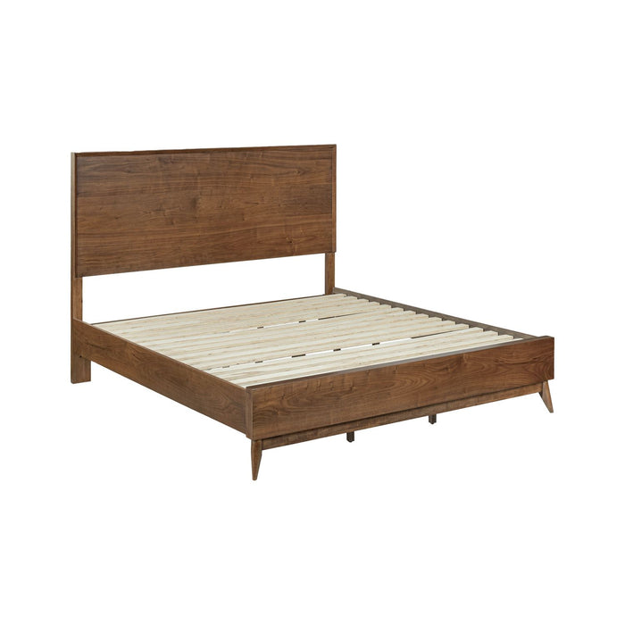 Century Modern Queen Platform Bed