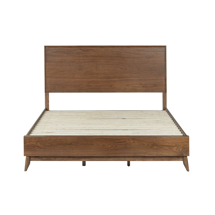Century Modern Queen Platform Bed