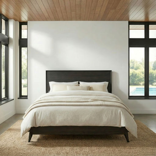 Century Modern King Platform Bed image