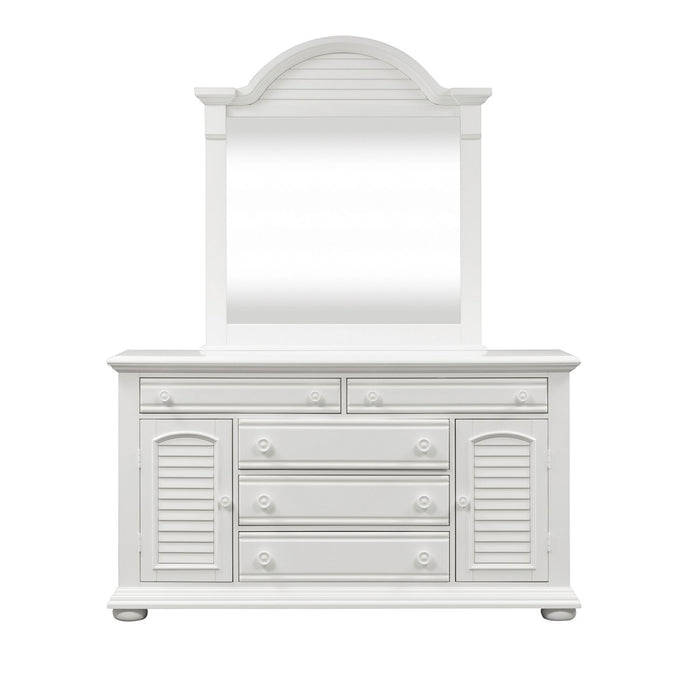 Summer House I King Panel Bed, Dresser & Mirror, Night Stand - homePLUS (Binghamton, NY)