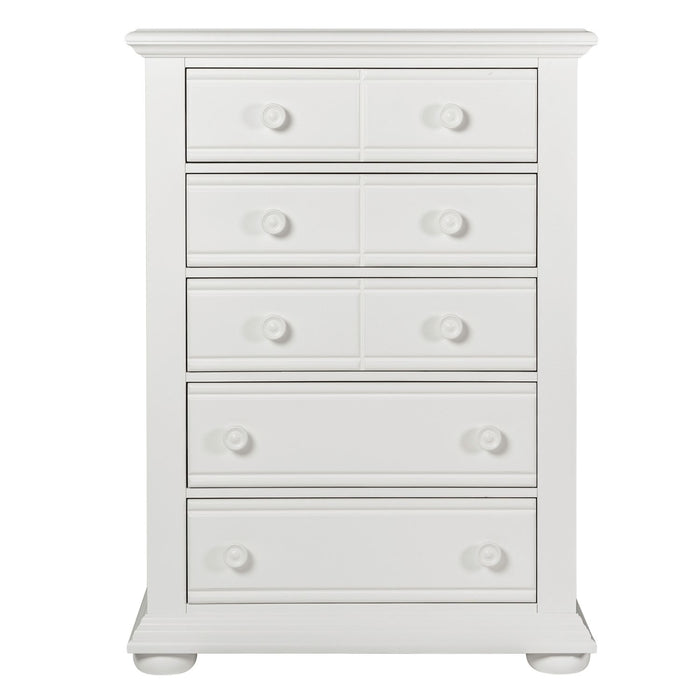 Summer House I Queen Panel Bed, Dresser & Mirror, Chest - homePLUS (Binghamton, NY)