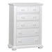Summer House 5 Drawer Chest in White image