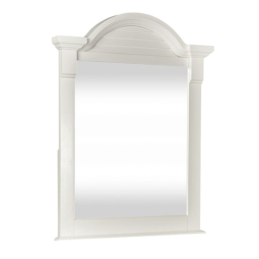 Summer House Small Mirror in Oyster White - homePLUS (Binghamton, NY)