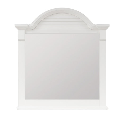 Summer House Mirror in Oyster White - homePLUS (Binghamton, NY)