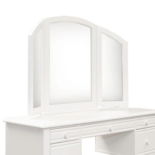 Summer House Vanity Mirror in Oyster White - homePLUS (Binghamton, NY)