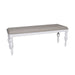 Summer House Bench in Oyster White - homePLUS (Binghamton, NY)