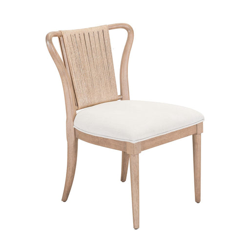 Sheridan Pointe Shaped Corded Back Side Chair (RTA) - homePLUS (Binghamton, NY)