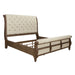 Americana Farmhouse King California Sleigh Bed, Dresser & Mirror - homePLUS (Binghamton, NY)
