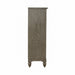 Americana Farmhouse 5 Drawer Chest in Dusty Taupe and Black - homePLUS (Binghamton, NY)