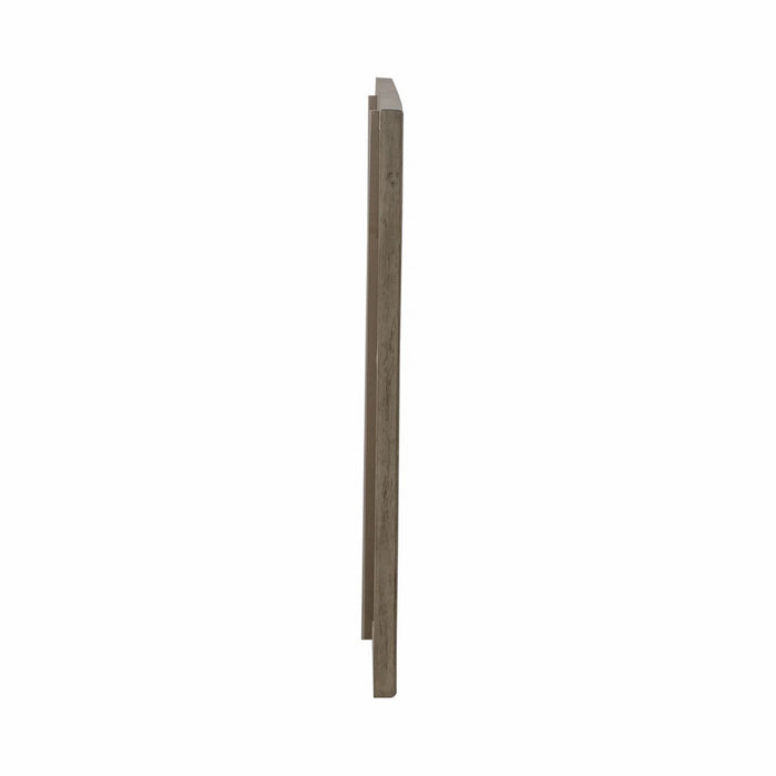 Americana Farmhouse Landscape Mirror in Dusty Taupe and Black - homePLUS (Binghamton, NY)