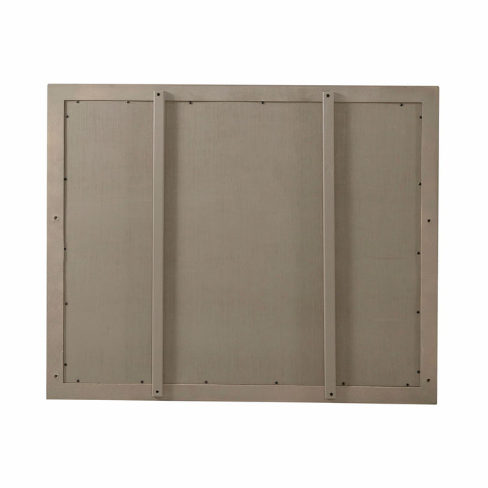 Americana Farmhouse Landscape Mirror in Dusty Taupe and Black - homePLUS (Binghamton, NY)