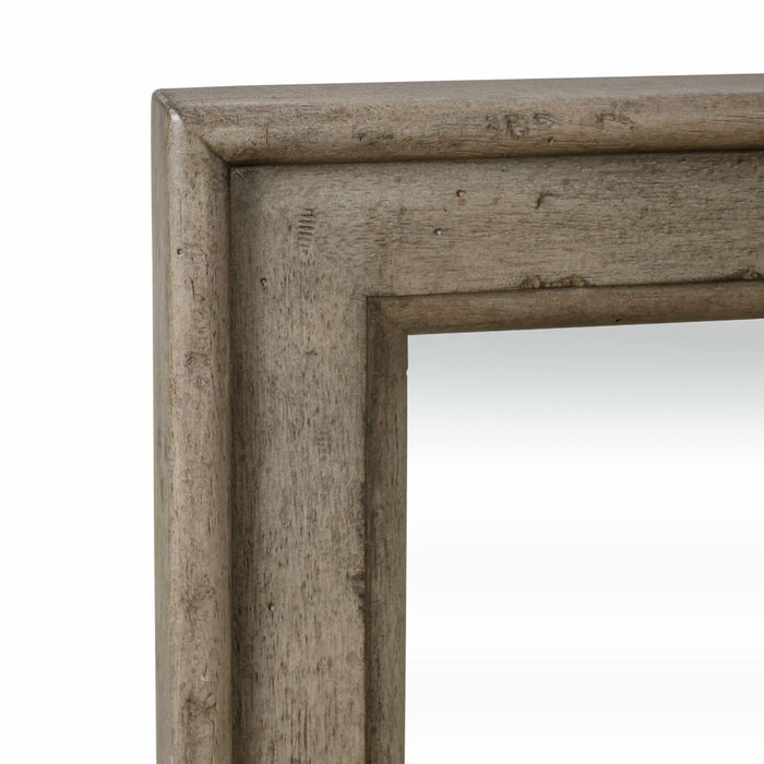 Americana Farmhouse Landscape Mirror in Dusty Taupe and Black - homePLUS (Binghamton, NY)