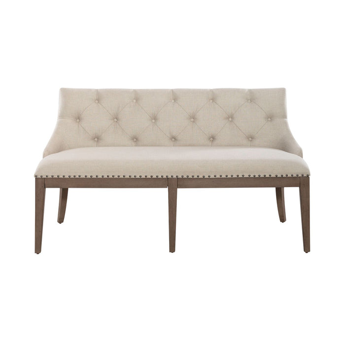 Americana Farmhouse 6 Piece Leg Table Set - homePLUS (Binghamton, NY)