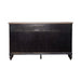 Americana Farmhouse Hall Buffet in Dusty Taupe & Black - homePLUS (Binghamton, NY)