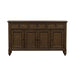 Americana Farmhouse Hall Buffet in Dusty Taupe - homePLUS (Binghamton, NY)