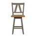 Lindsey Farm Counter Height Swivel Chair (RTA) - homePLUS (Binghamton, NY)