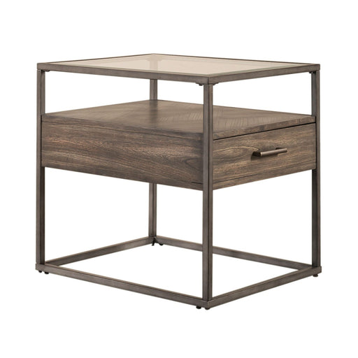 Jamestown End Table in Brown image
