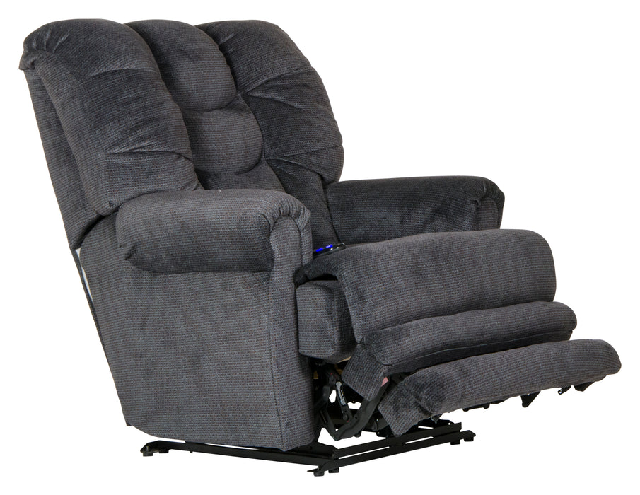 Malone Power "Lay Flat" Recliner w/Ext Otto - homePLUS (Binghamton, NY)