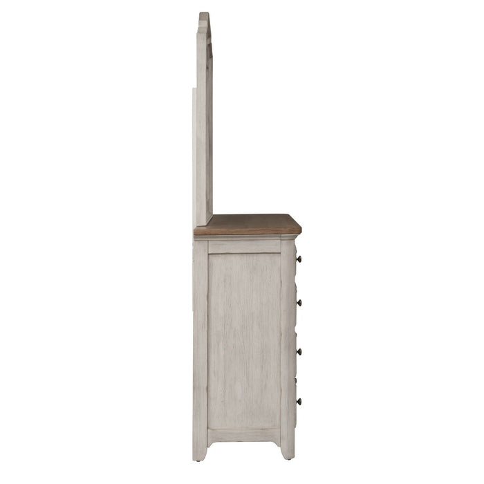 Farmhouse Reimagined Dresser & Mirror
