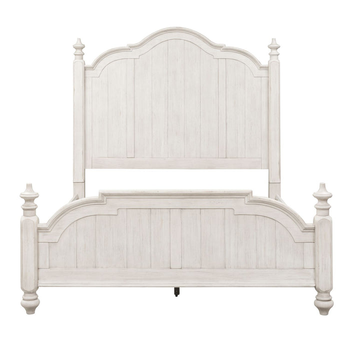 Farmhouse Reimagined King Poster Bed, Dresser & Mirror, Chest, Night Stand - homePLUS (Binghamton, NY)