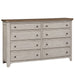 Farmhouse Reimagined Drawer Dresser in Antique White - homePLUS (Binghamton, NY)