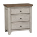 Farmhouse Reimagined Drawer Nightstand in Antique White - homePLUS (Binghamton, NY)