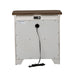Farmhouse Reimagined Drawer Nightstand in Antique White - homePLUS (Binghamton, NY)