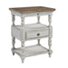 Farmhouse Reimagined Drawer Nightstand in Antique White - homePLUS (Binghamton, NY)
