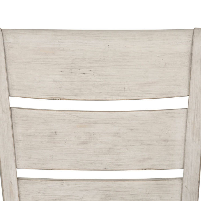 Farmhouse Reimagined Ladder Back Uph Side Chair (RTA) image
