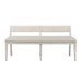 Farmhouse Reimagined Upholstered Bench (RTA) in Antique White image