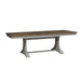 Farmhouse Reimagined Opt 6 Piece Trestle Table Set - homePLUS (Binghamton, NY)