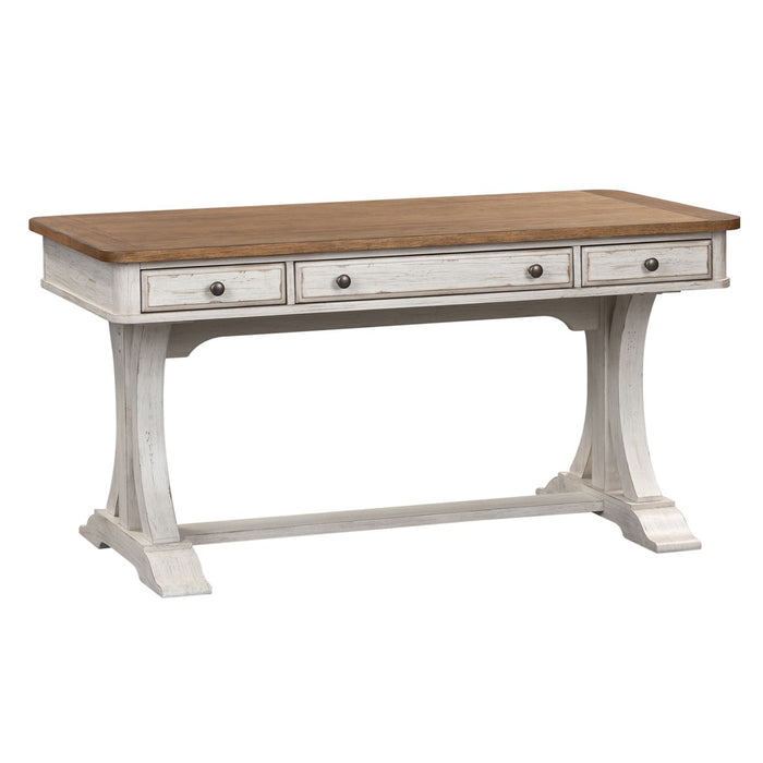 Farmhouse Reimagined Writing Desk in Antique White