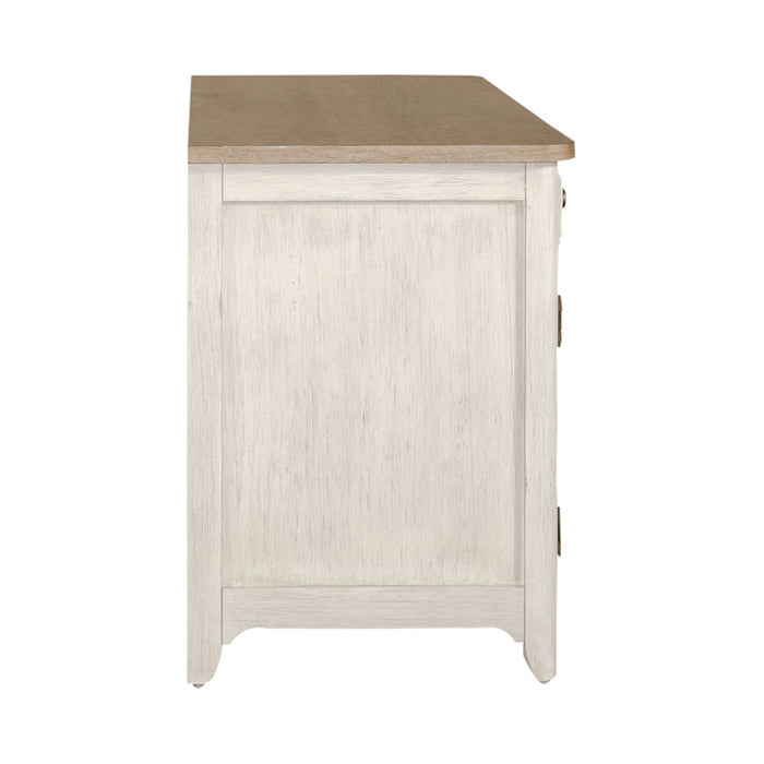 Farmhouse Reimagined Door Credenza in Antique White image