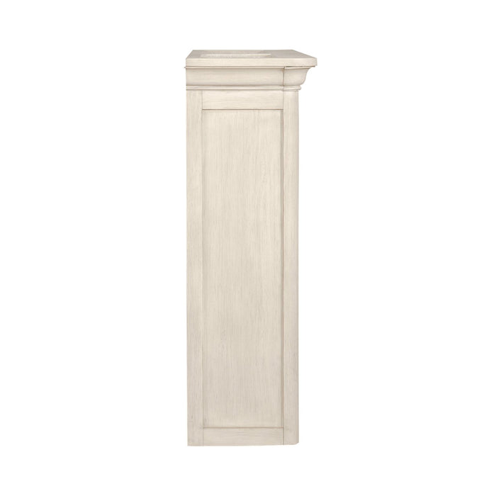 Farmhouse Reimagined Credenza Hutch in Antique White image