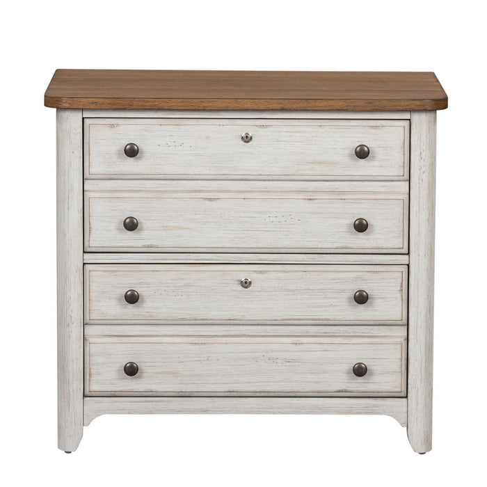 Farmhouse Reimagined Lateral File in Antique White