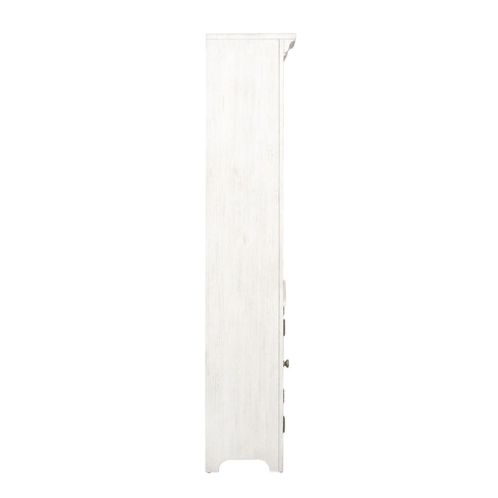 Farmhouse Reimagined Bookcase in Antique White image