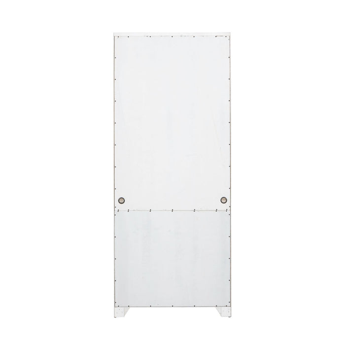Farmhouse Reimagined Bookcase in Antique White image