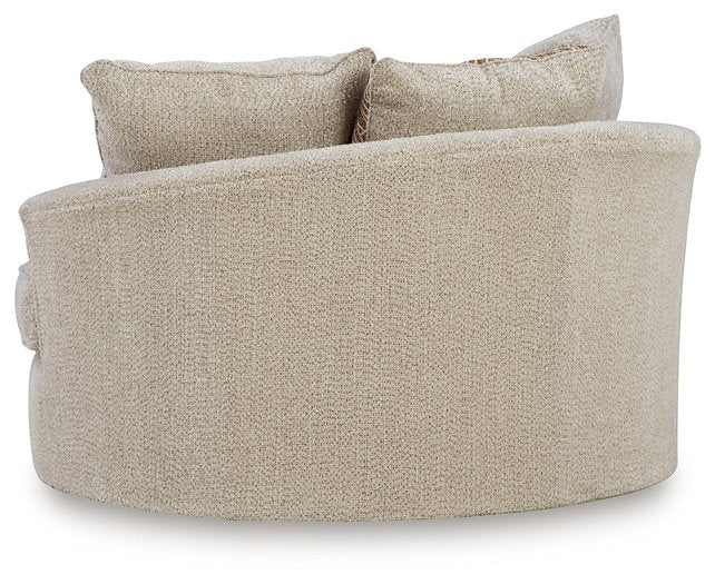 Steelwater Retreat Oversized Swivel Accent Chair - homePLUS (Binghamton, NY)