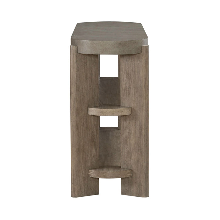 Affinity Sofa Table in Dusty Taupe with Concrete Top image