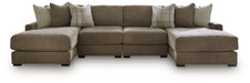 Camellia-Court Double Chaise Sectional - homePLUS (Binghamton, NY)