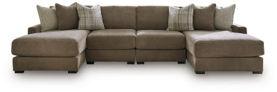 Camellia-Court Double Chaise Sectional - homePLUS (Binghamton, NY)