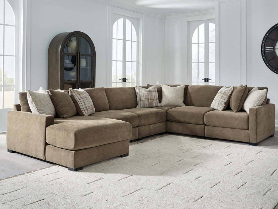 Camellia-Court Sectional with Chaise - homePLUS (Binghamton, NY)