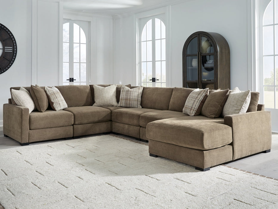 Camellia-Court Sectional with Chaise - homePLUS (Binghamton, NY)