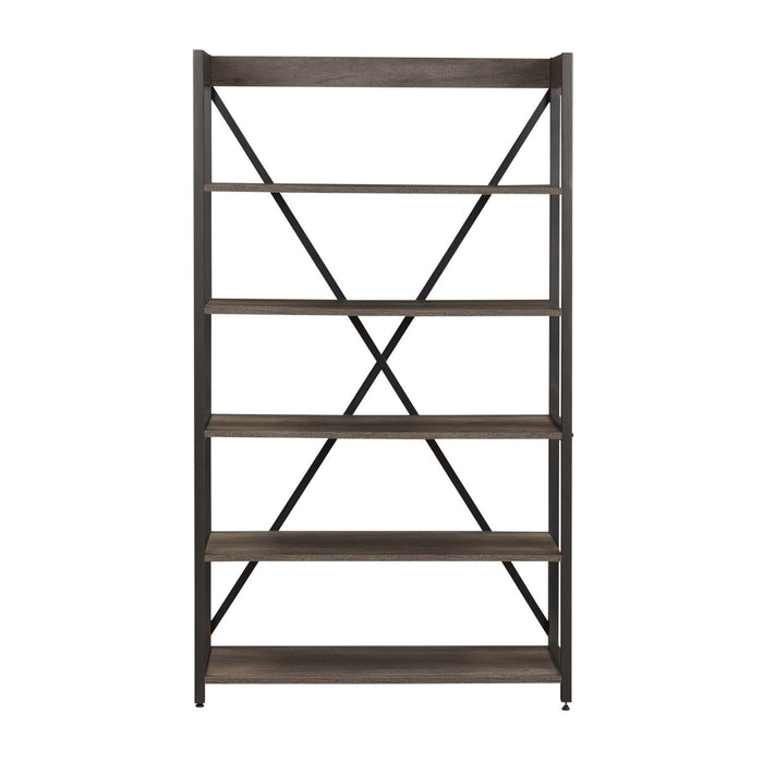 Tanners Creek Bookcase in Greystone
