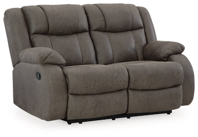 First Base Reclining Loveseat - homePLUS (Binghamton, NY)