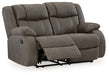 First Base Reclining Loveseat - homePLUS (Binghamton, NY)