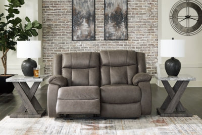 First Base Reclining Loveseat - homePLUS (Binghamton, NY)