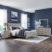 New Haven Queen Uph Bed, Dresser & Mirror, Night Stand image