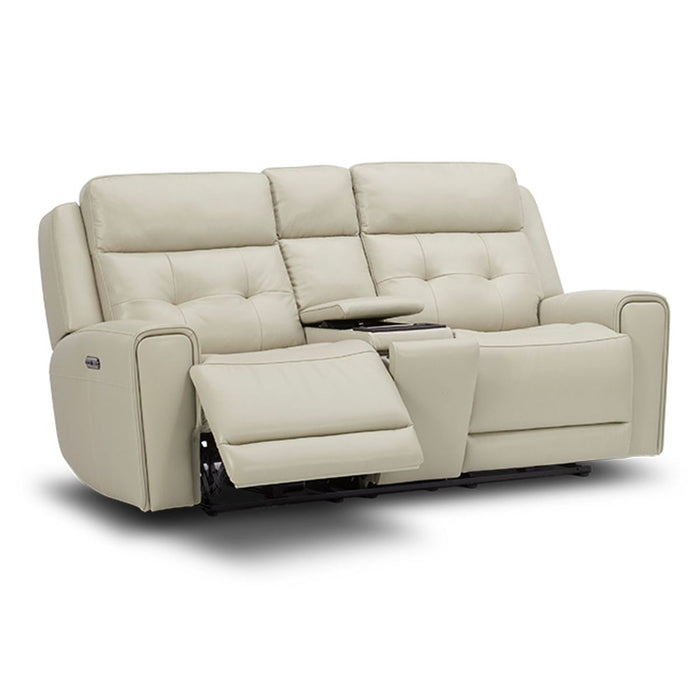 Liberty Furniture Carrington Loveseat w/Console P3 & ZG in Baja Stone