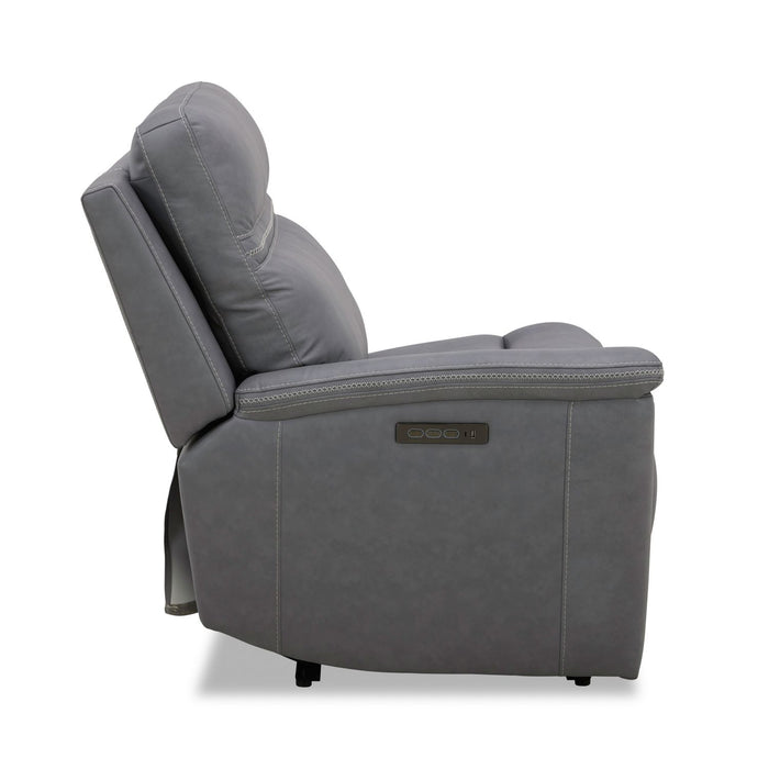 Cooper L Arm Recliner P3 & ZG - Blue Gray - homePLUS (Binghamton, NY)